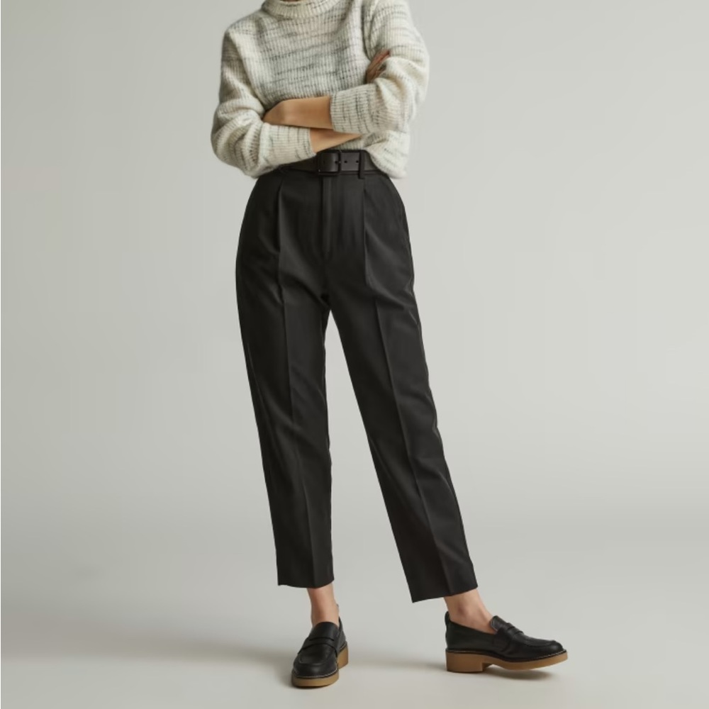 Everlane Way High Taper Pants Black Size 4